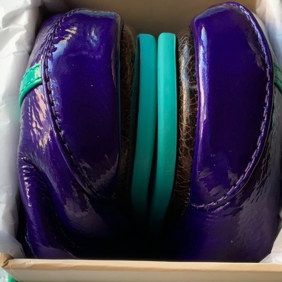 💜TIEKS PURPLE DIAMOND BALLET FLATS  💜NWT 💜 - Picture 7 of 16